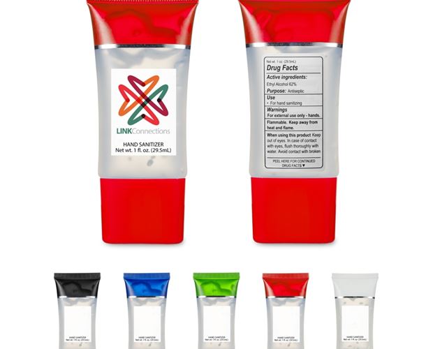 1 Oz. Hand Sanitizer Squeeze Tube