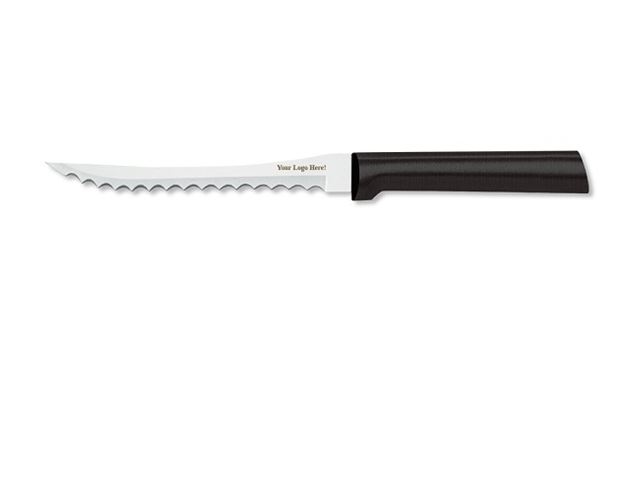 Tomato Slicer Knife w/ Silver Aluminum Handle