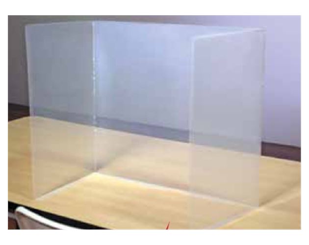 Economy Personal Desktop Sneeze Guard