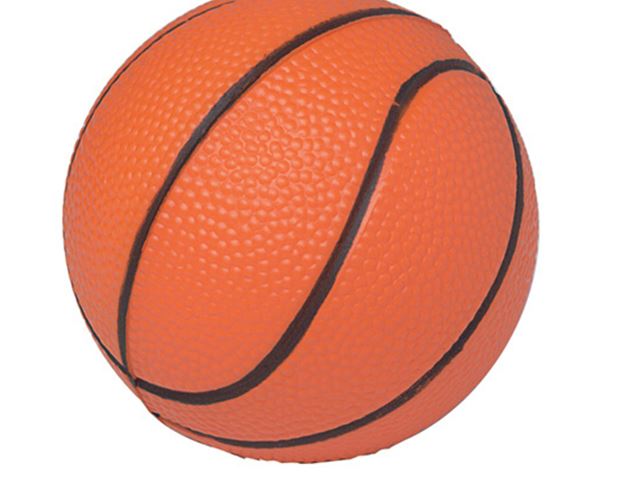 4.5" Basketball Stress Reliever