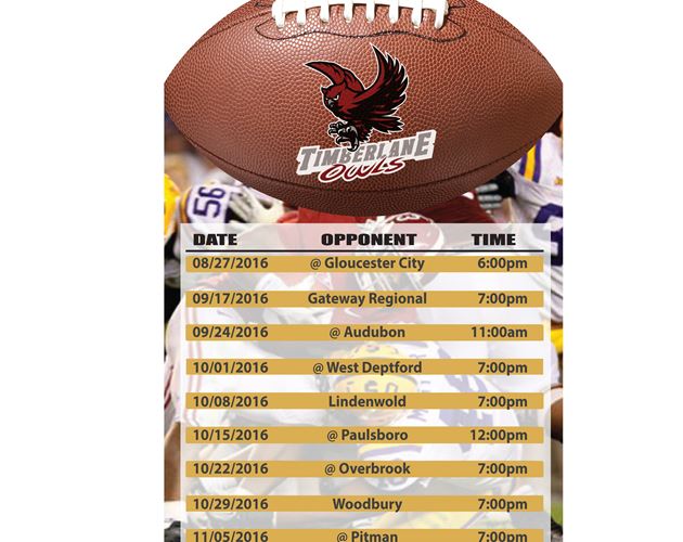 Football Schedule Magnet