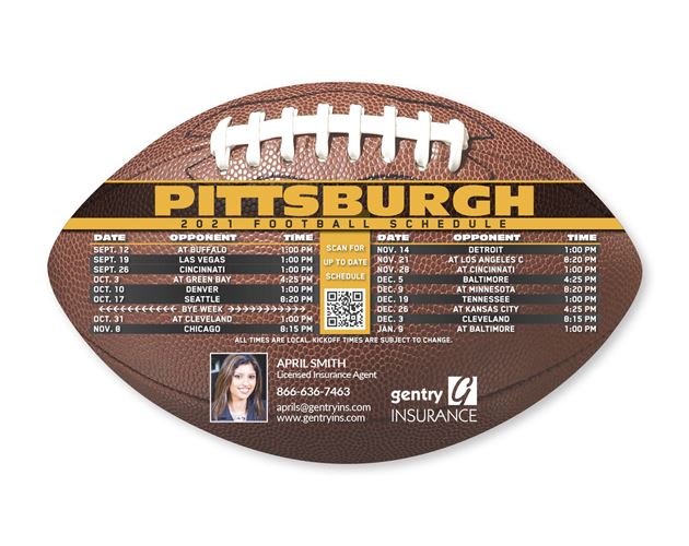Football Schedule Magnet