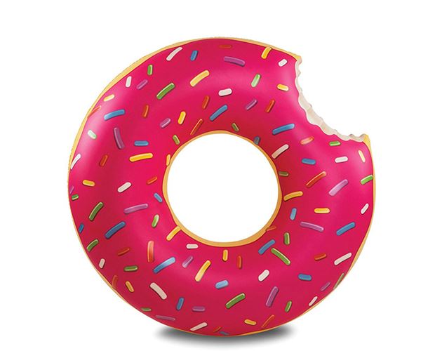 Inflatable Donut Pool Float