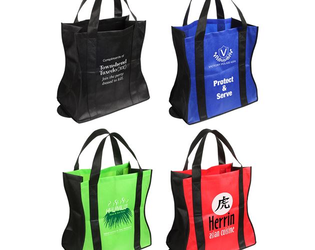 Wave Rider Folding Tote Bag
