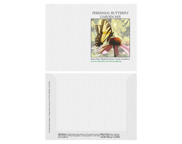 Impression Series Butterfly Mix Flower Seeds - Digital Print/ Front & Back Imprint