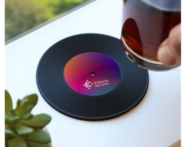Vintage Record Coaster