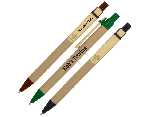 Eco-Friendly recycled cardboard barrel Pen