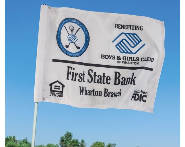 14" x 20" Golf Flag Single Sided Imprint