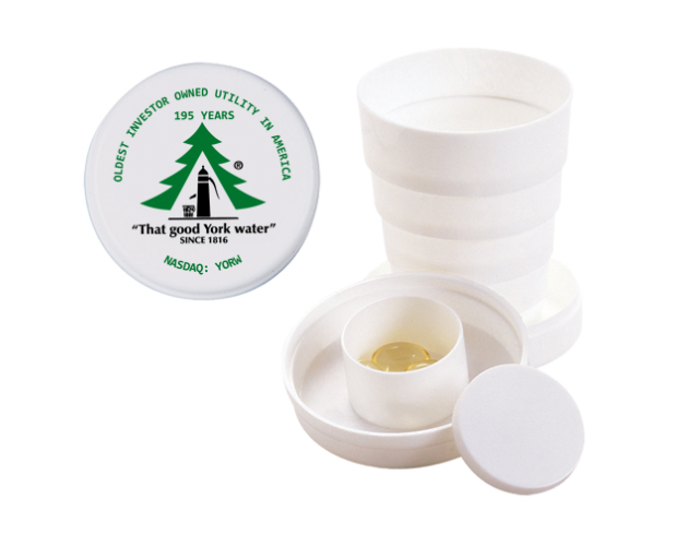 Collapsible Cup w/ Pill Box
