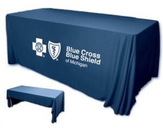 3-Sided 8' Table Cover