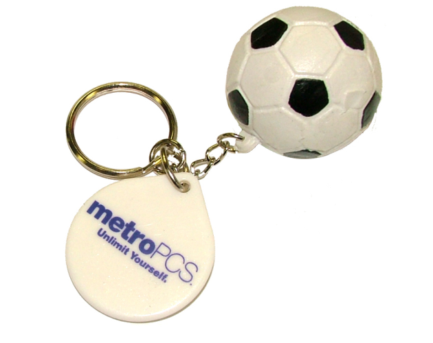 Soccer Ball Keychain