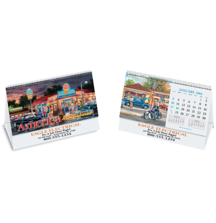 America Remembered Desk Calendar