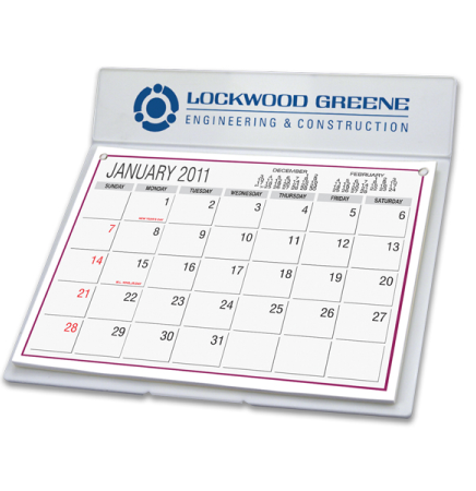 Desk Calendar w/ Mailing Envelope