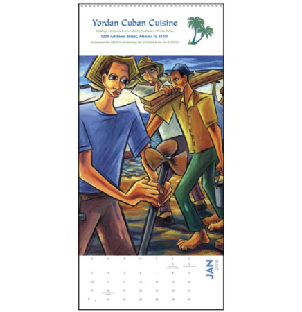 Cubanism Triumph Calendar