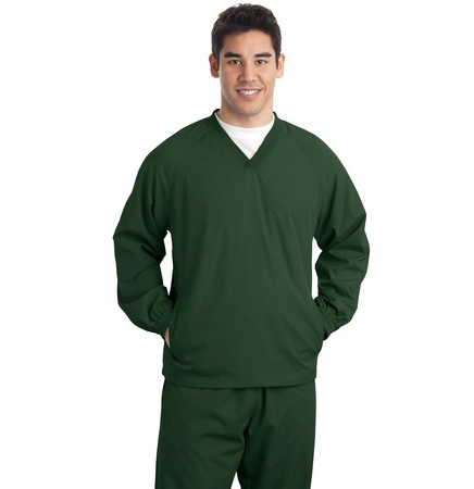 V Neck Raglan Wind Shirt