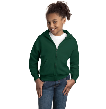 Youth ComfortBlend Full Zip Hoodie