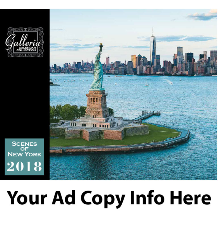 Scenes of New York Wall Calendar