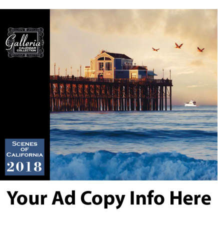 Scenes of California Wall Calendar