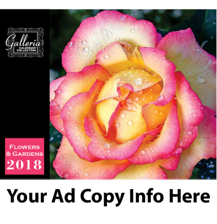 Flowers & Gardens  Wall Calendar