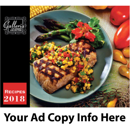 Recipes  Wall Calendar
