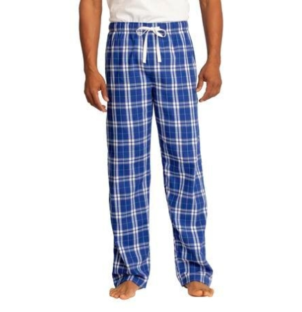 Men Flannel Plaid Pants