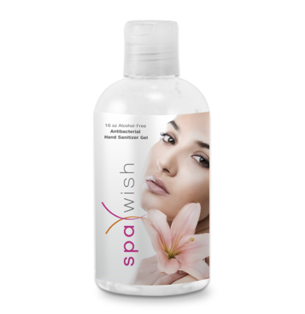 Alcohol Free Unscented Antibacterial Hand Sanitizer Gel - 16 Oz.