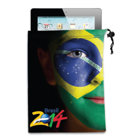 IPad Mini Micro-Fiber Cloth Pouch (5.75"x9.5")