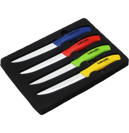 Quick Cut Ceramic Steak Knife Set