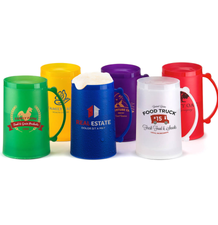 12 Oz. Ice Mug With Wide Handle