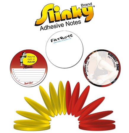 50 Sheet Round Adhesive Notepad