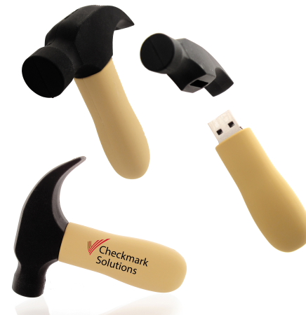 4 GB PVC Hammer USB Drive