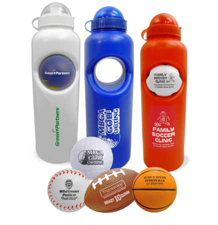 Stress Ball Water Bottle Set