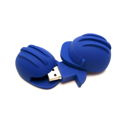 8 GB PVC Baseball Helmet USB Drive