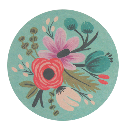4" Round 80pt Heavyweight Full Color Pulp Board Paper Coaster