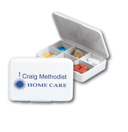 6 Compartment Pillbox