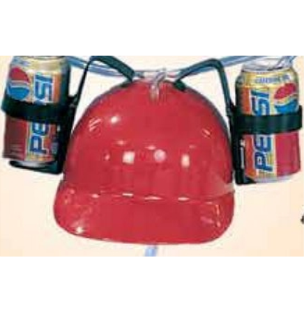 Beverage Holder Helmet