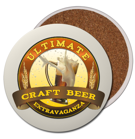 Natural Stone Coaster (4" Diameter)