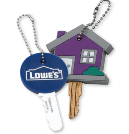Soft Laser Cut Key Cover 2D 1-1/2" without LED Light