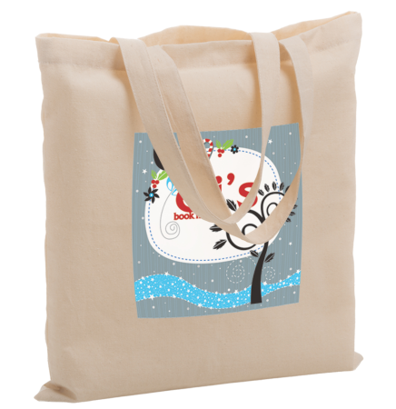 Full Color Cotton Canvas Tote Bag