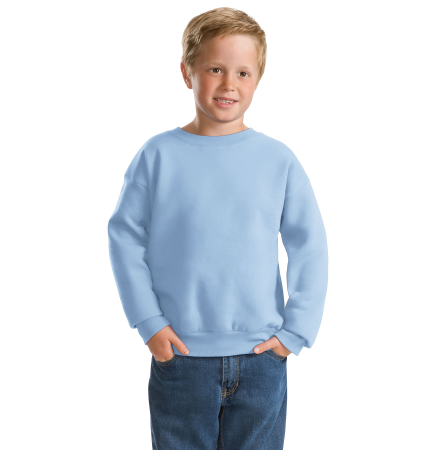 Hanes Youth 7.8 Oz. ComfortBlend EcoSmart Crewneck Sweatshirt