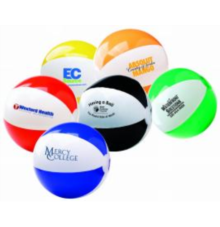 12" Two Tone Beach Ball