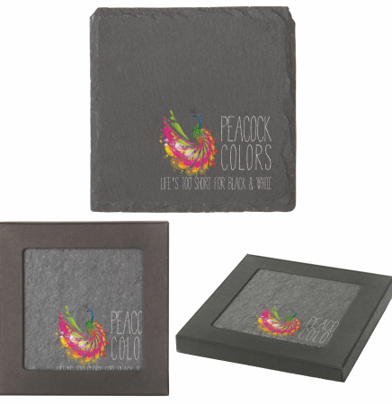 Square Slate Coaster