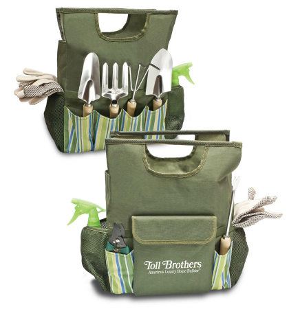 10-Piece Garden Tool Tote