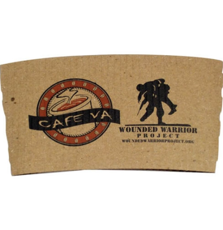 Kraft Smooth Coffee Cup Sleeve (Petite Line)