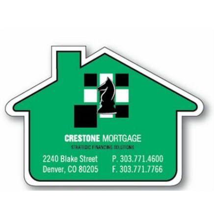 House Notekeeper Magnet - 35 Mil Spot or Process Color (2 7/16"x3 7/16")