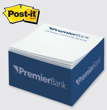Post-it® Notes Half Cube - 2 3/4"x2 3/4"x1 3/8"