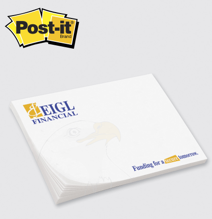 Custom Printed Post-it® Notes (3"x4") 50 Sheets