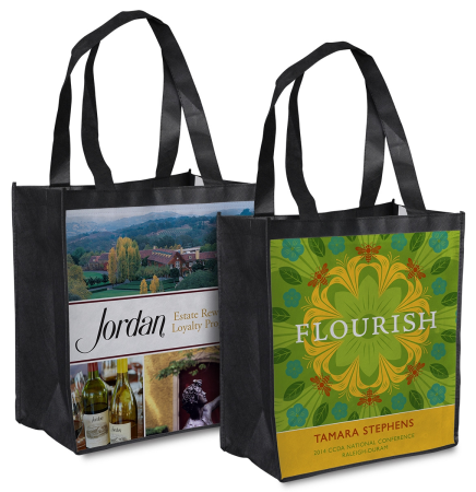Personalized Eco-Friendly Reusable Tote Bags NO MINIMUMS, No Set Ups