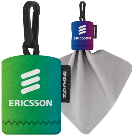Micro-Fiber Cleaning Cloth Key Chain