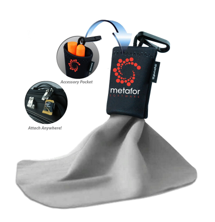Micro-Fiber Cleaning Cloth & Accessory Pouch